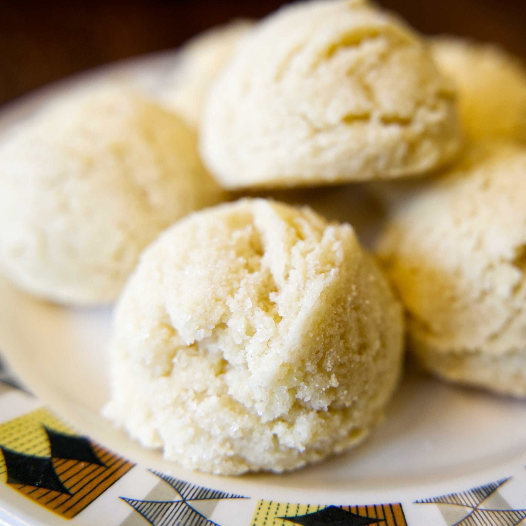 Amaretti - Italian Almond Cookies - Holy Cross Monastery