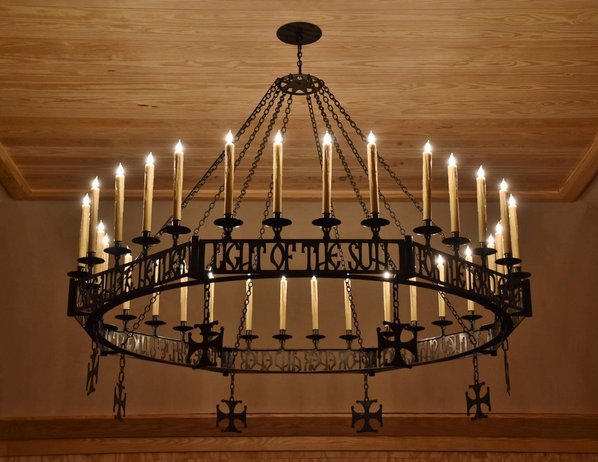 Smaller Chandelier - Holy Cross Monastery